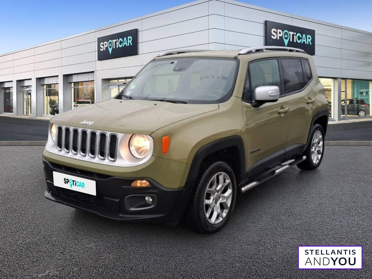 JEEP JEEP RENEGADE Occasion Vert Diesel 2015