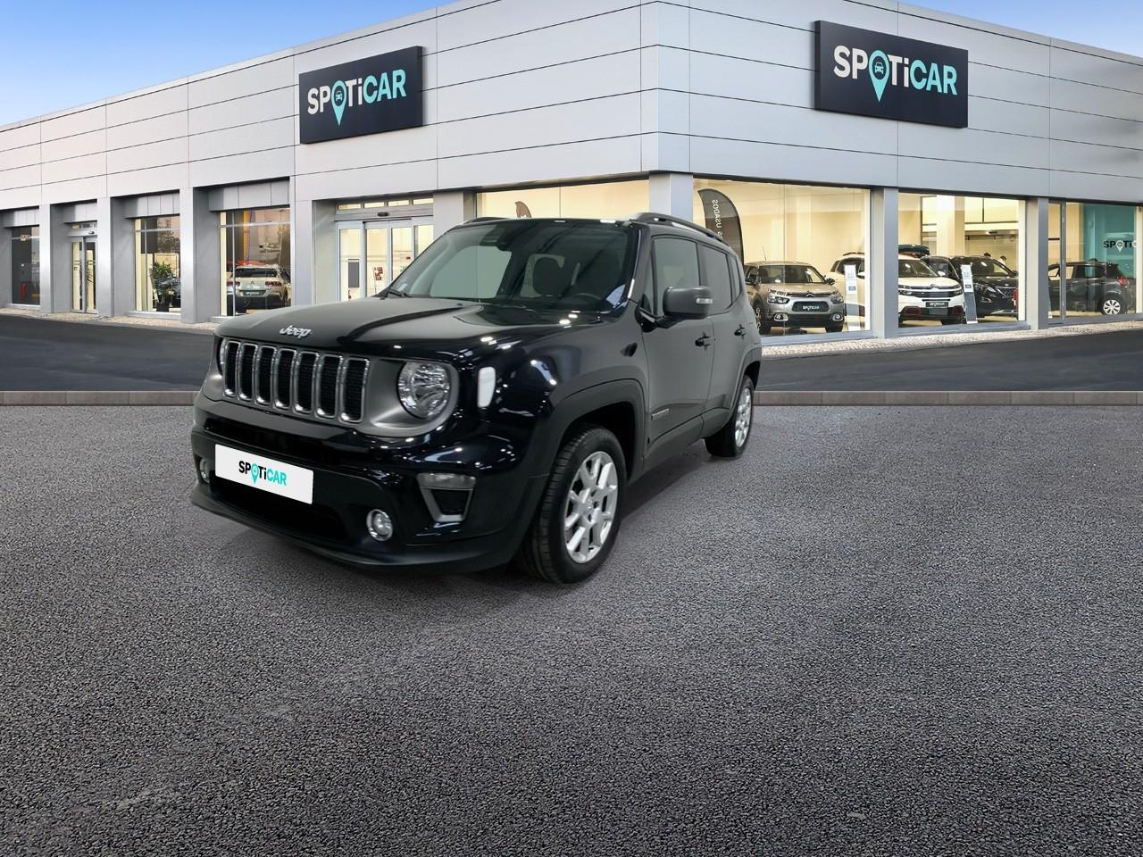 JEEP JEEP RENEGADE Occasion COLORE ESTERNO (Negro Carbón) Essence / Courant électrique 2022