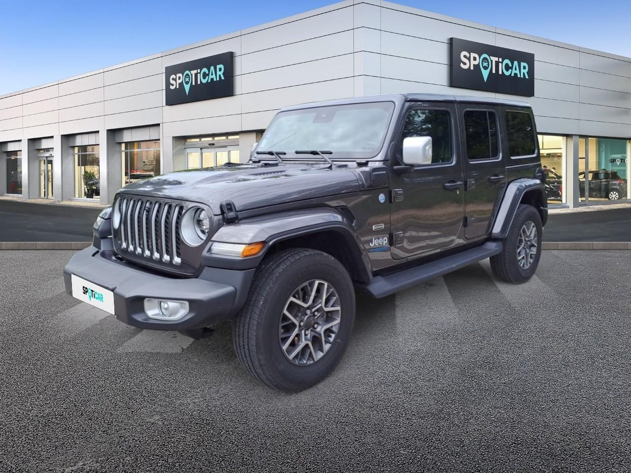 JEEP JEEP WRANGLER Occasion Gris Essence / Courant électrique 2022
