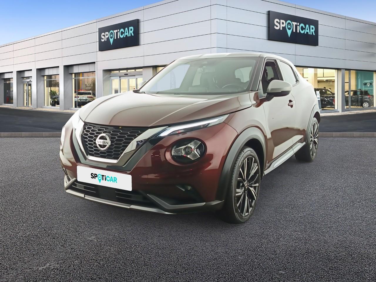 NISSAN NISSAN JUKE Occasion BURGUNDY/NEWPORT GREY Essence sans plomb 2020