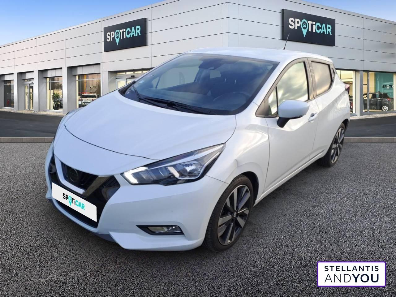 NISSAN NISSAN MICRA Occasion Blanc Essence sans plomb 2019
