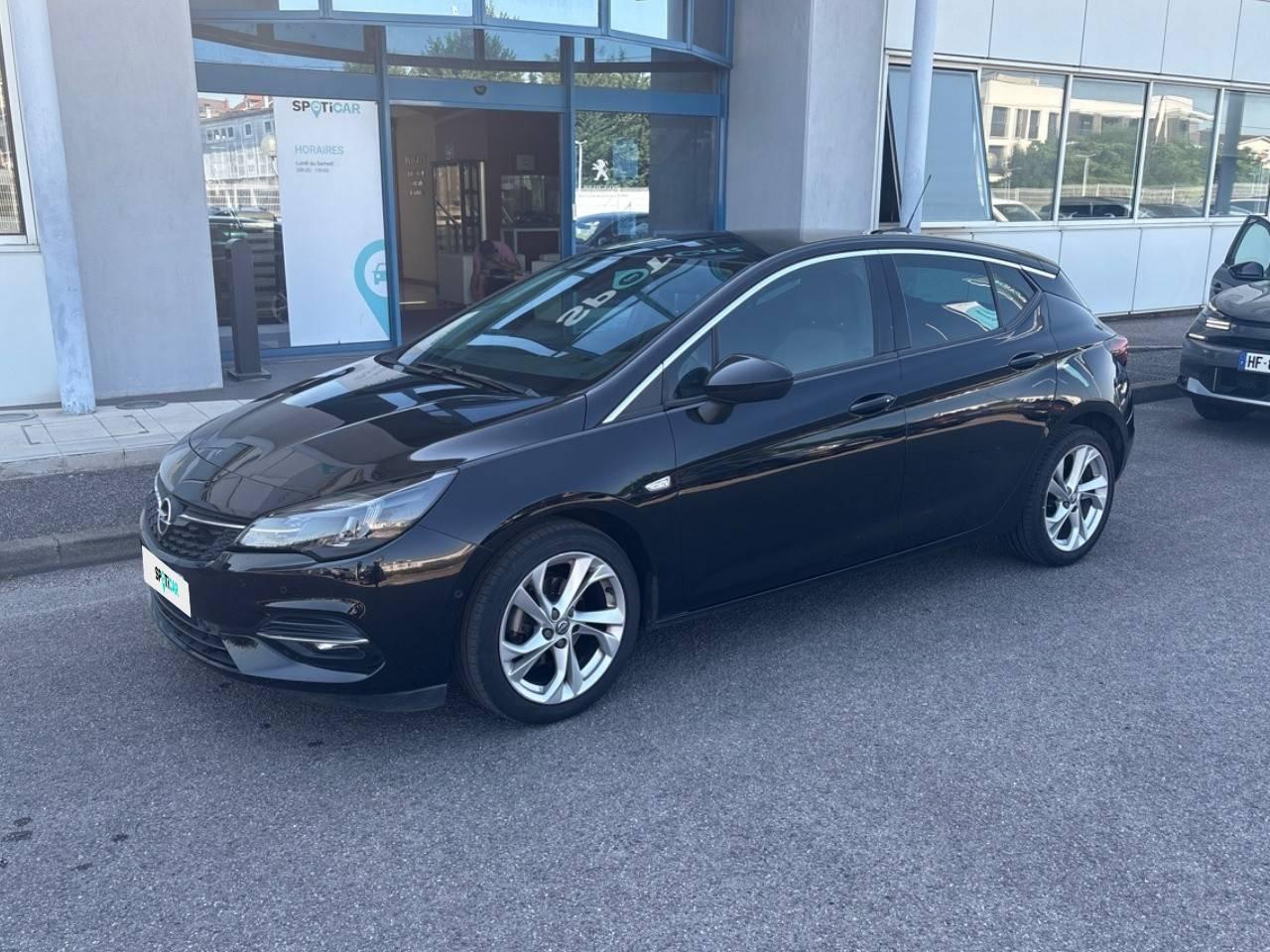 OPEL OPEL ASTRA Occasion Noir Essence sans plomb 2021