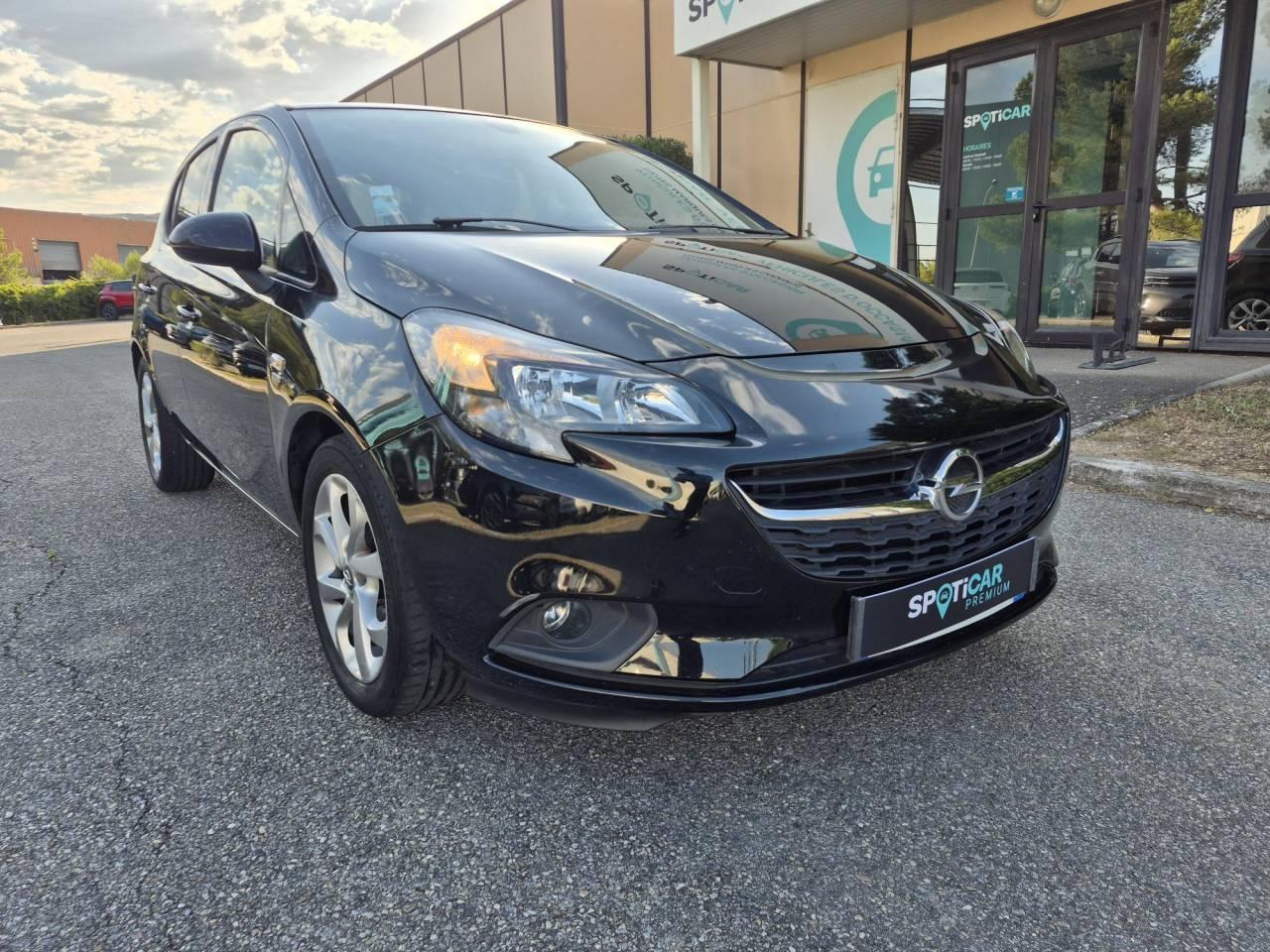 OPEL OPEL CORSA Occasion Noir Essence sans plomb 2018