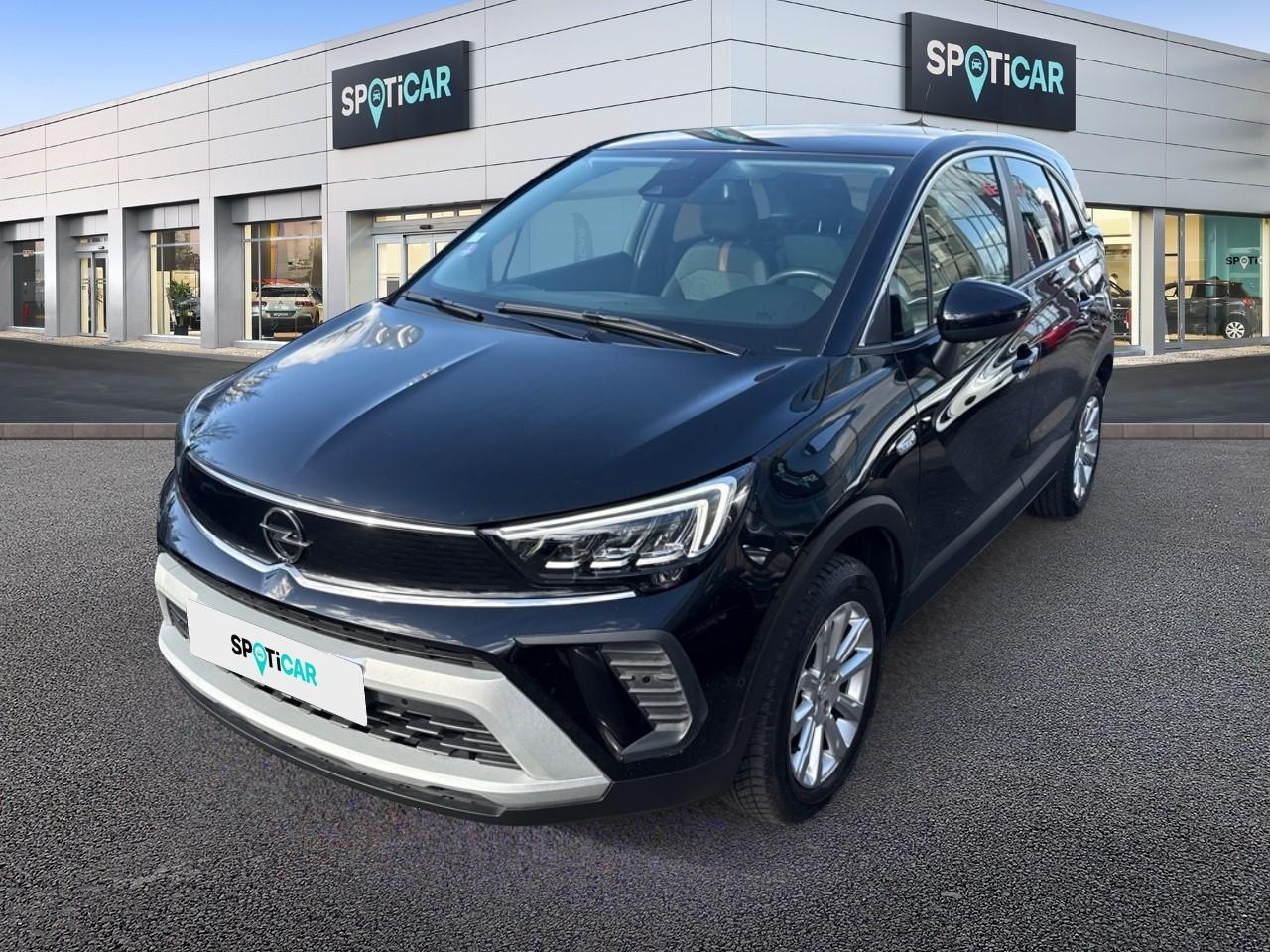 OPEL OPEL CROSSLAND Occasion Noir Essence sans plomb 2021