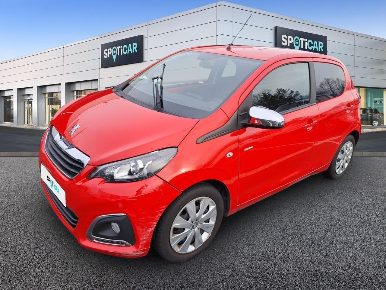 PEUGEOT PEUGEOT 108 Occasion Rouge Essence sans plomb 2021