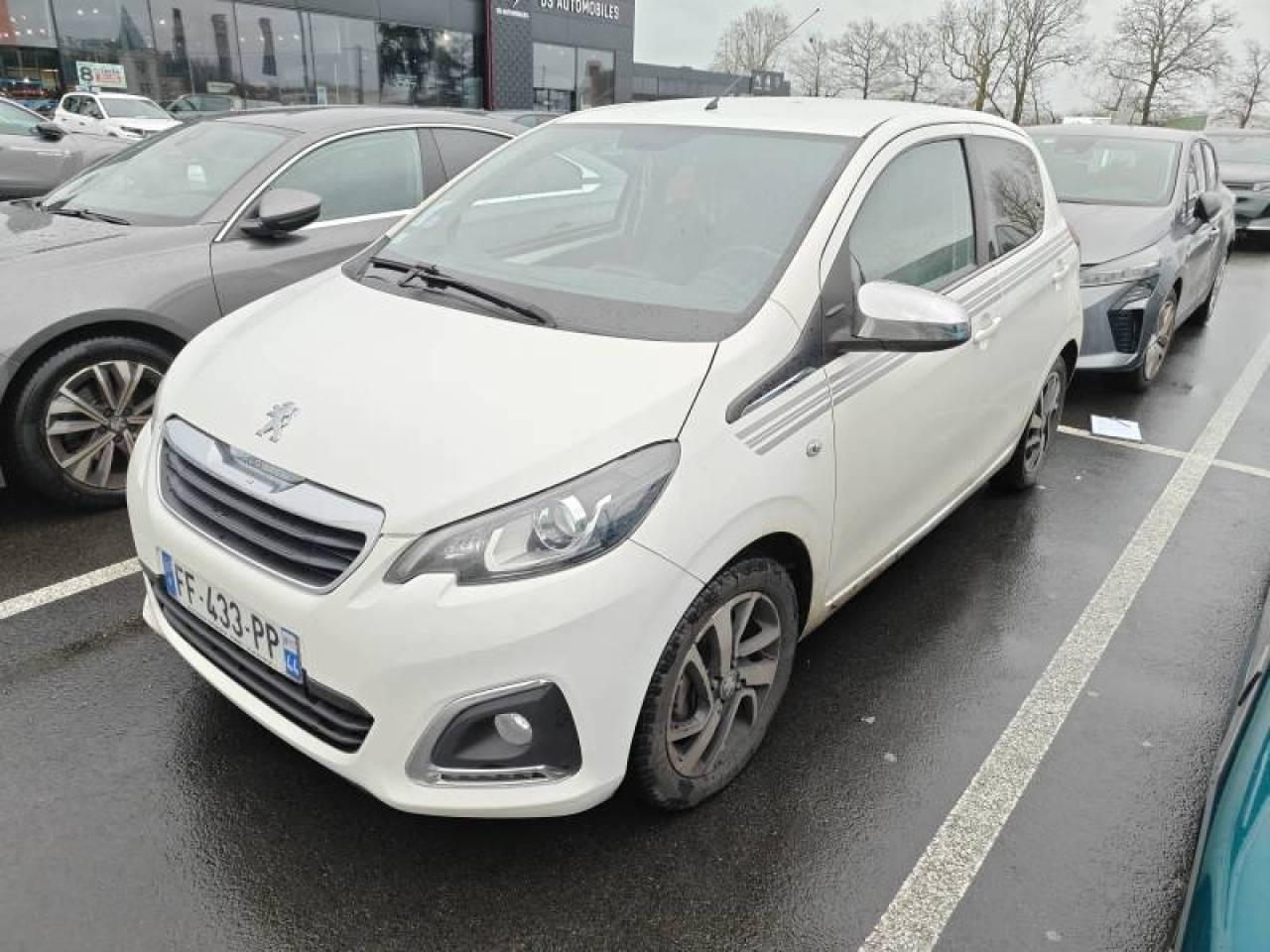 PEUGEOT PEUGEOT 108 Occasion Blanc Essence sans plomb 2019