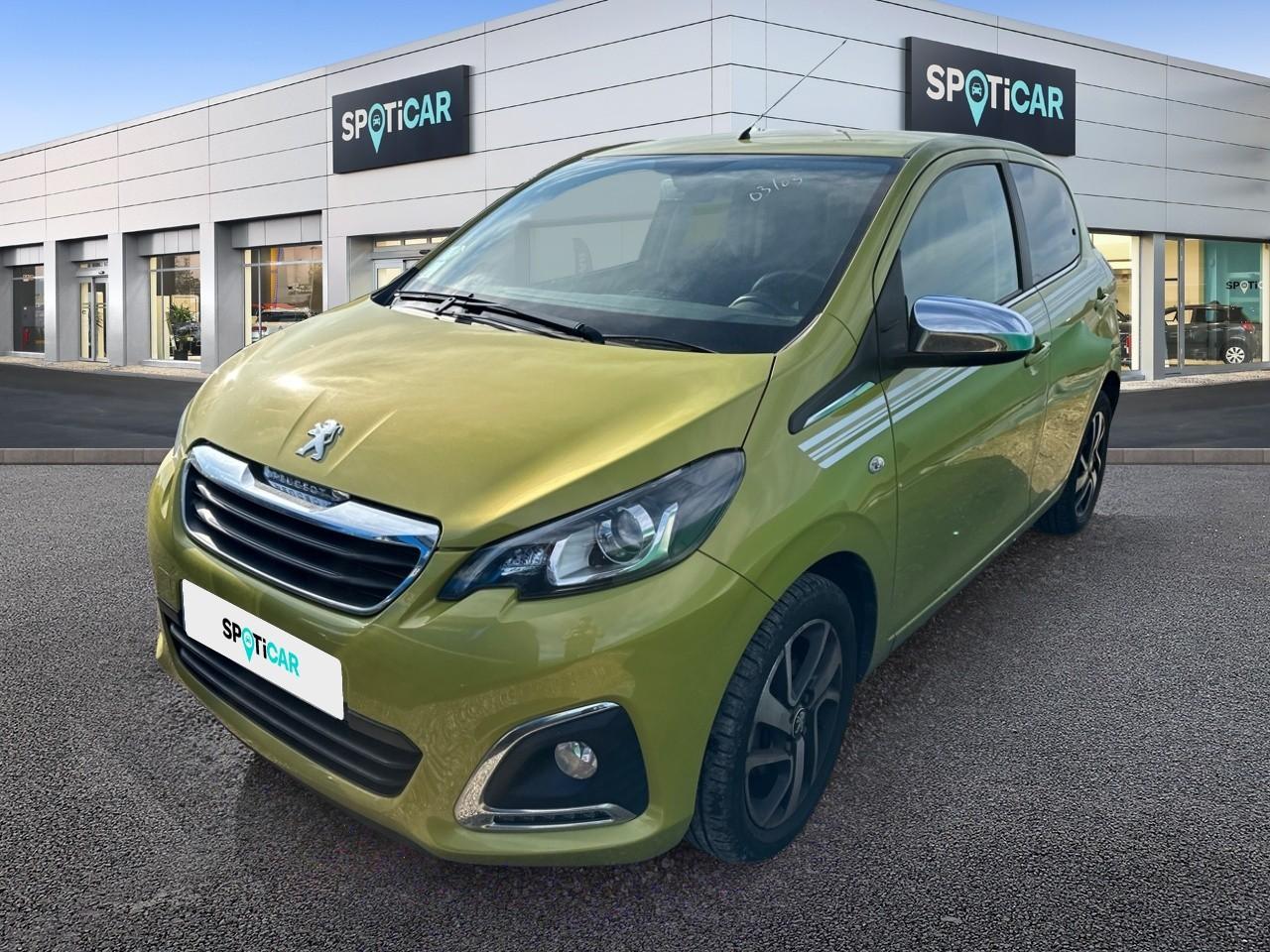 PEUGEOT PEUGEOT 108 Occasion Jaune Essence sans plomb 2020