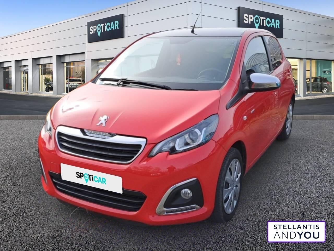 PEUGEOT PEUGEOT 108 Occasion Rouge Essence sans plomb 2021