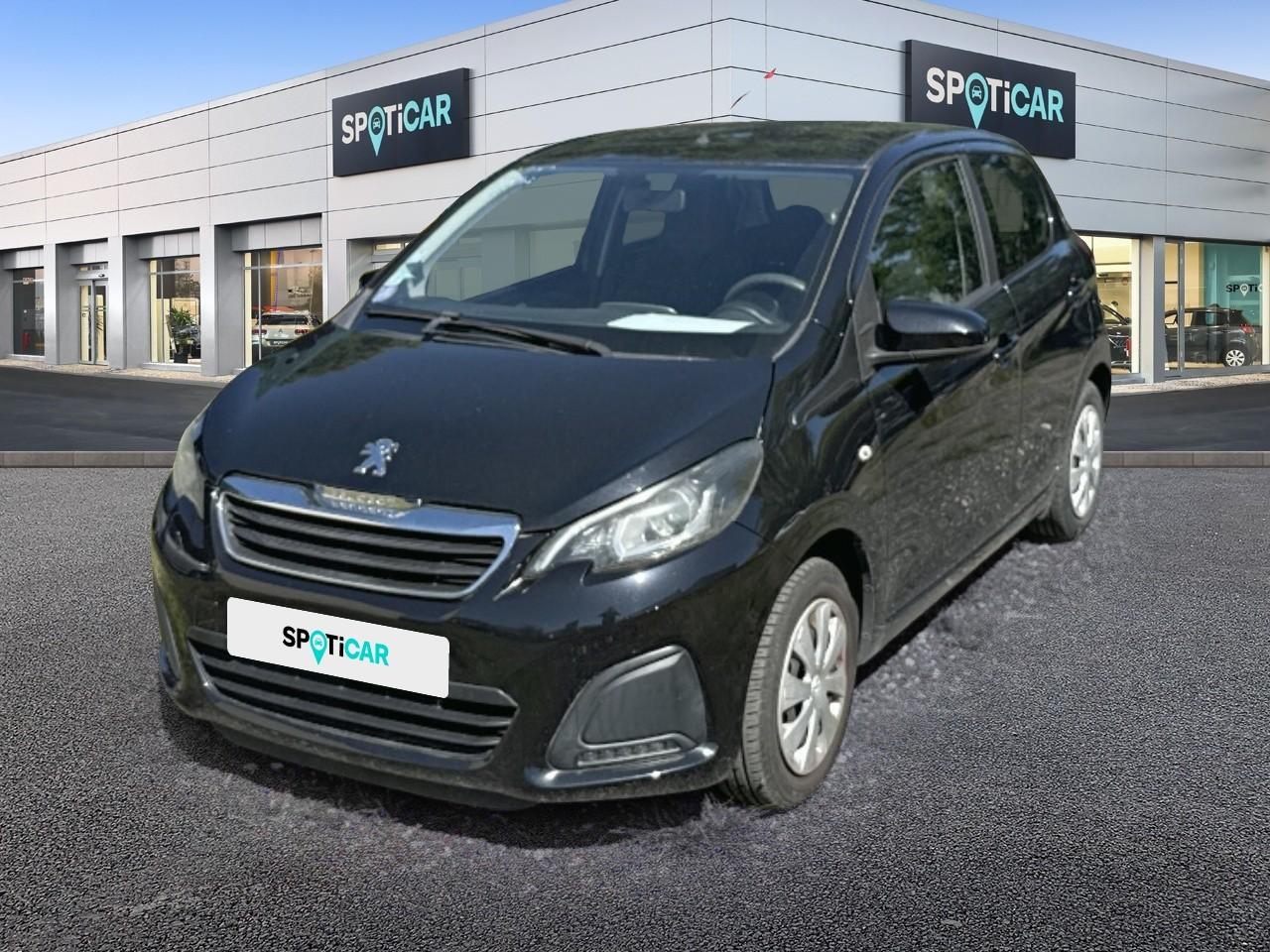PEUGEOT PEUGEOT 108 Occasion Noir Essence sans plomb 2016