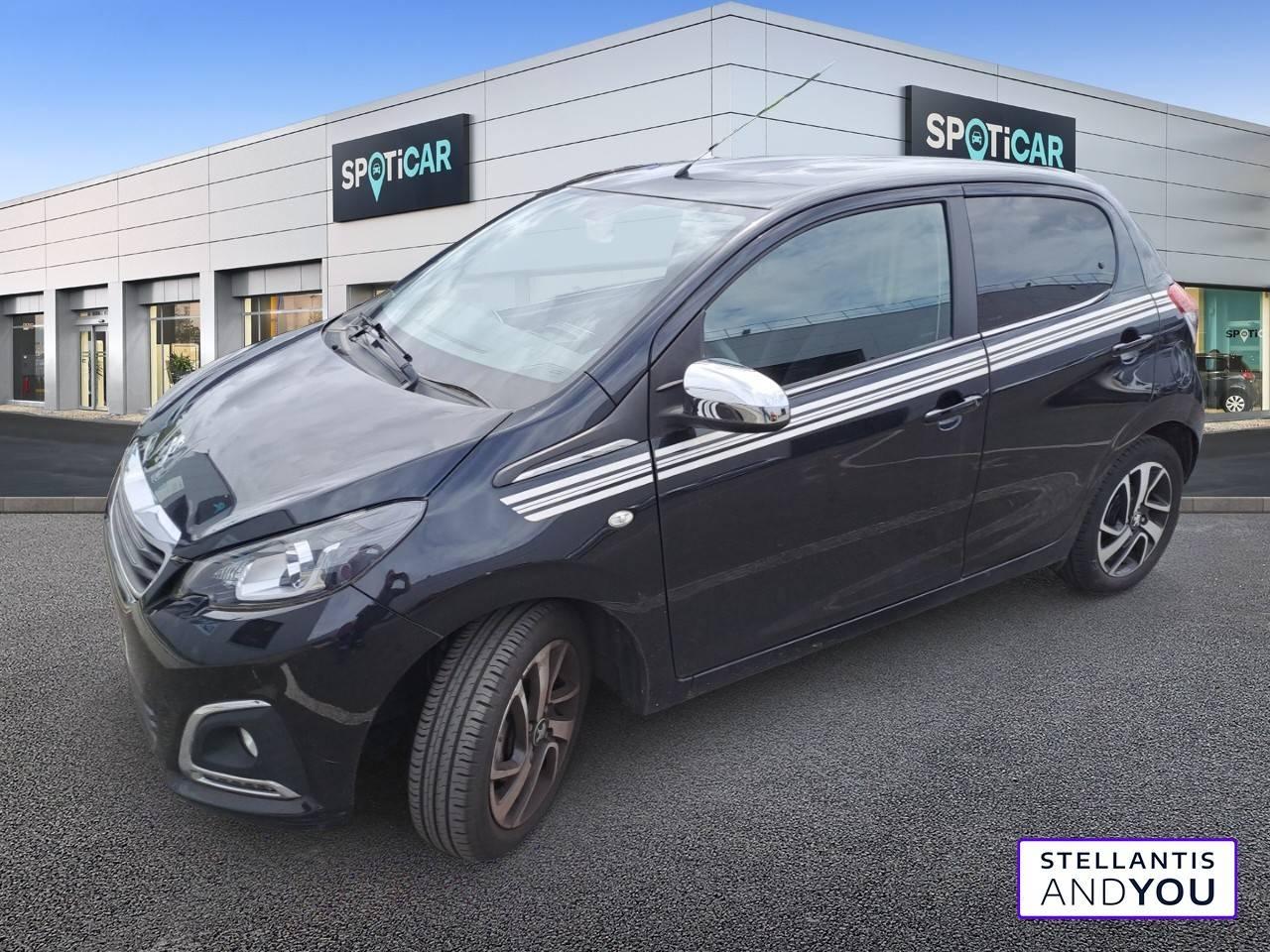 PEUGEOT PEUGEOT 108 Occasion Noir Essence sans plomb 2019