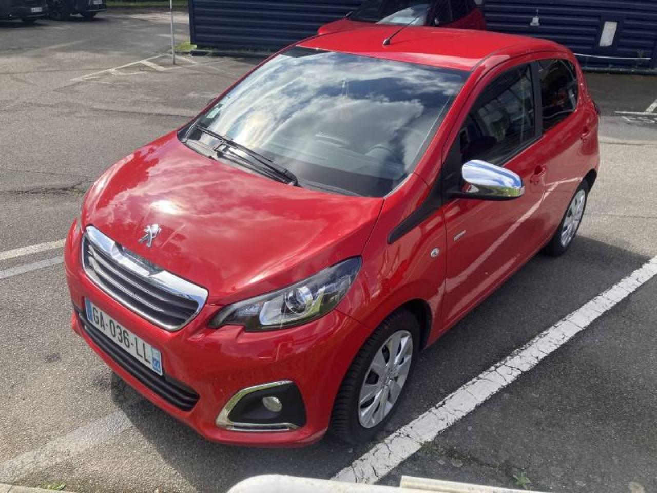 PEUGEOT PEUGEOT 108 Occasion Rouge Essence sans plomb 2021