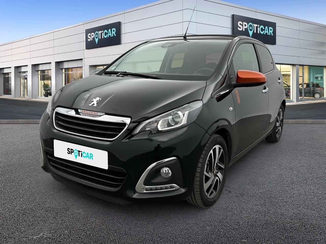PEUGEOT PEUGEOT 108 Occasion NOIR Essence sans plomb 2020