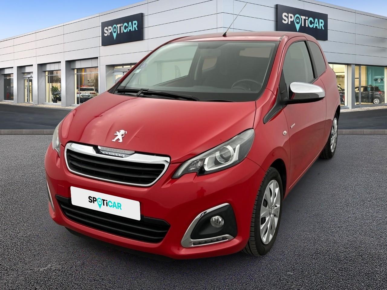 PEUGEOT PEUGEOT 108 Occasion Rouge Essence sans plomb 2018