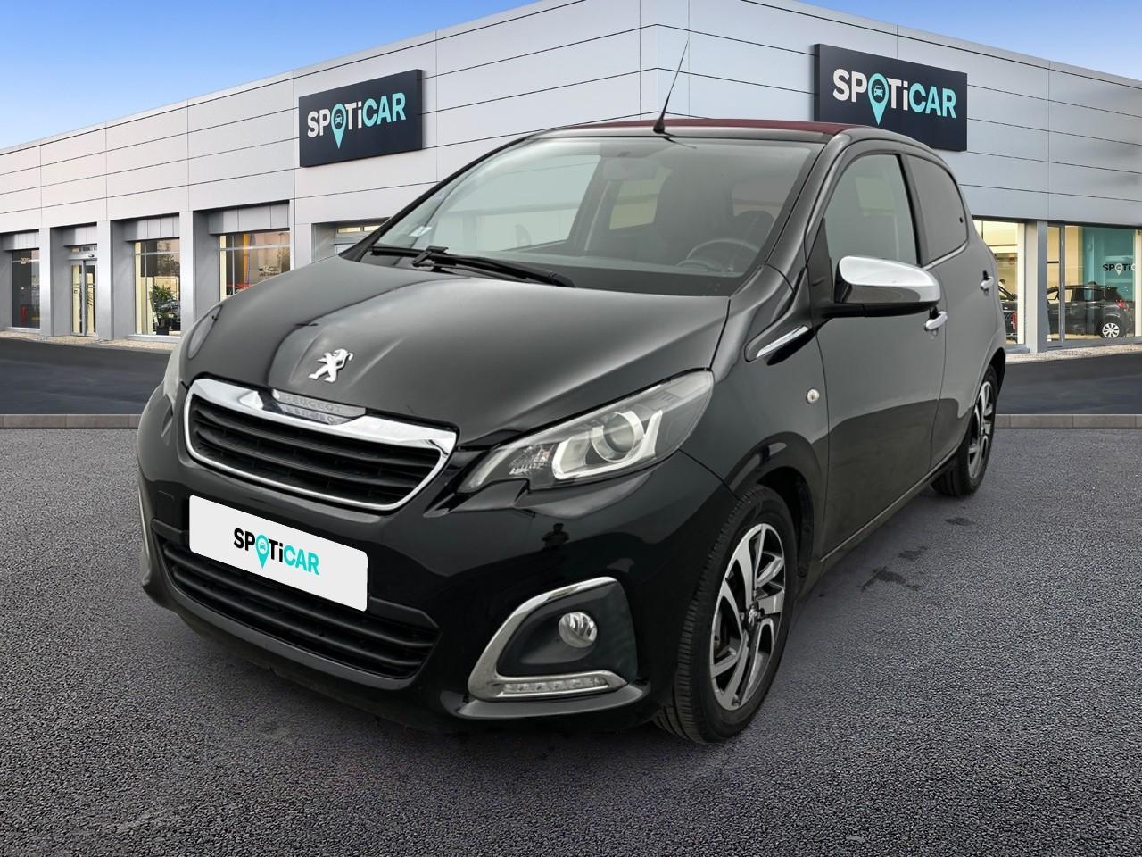 PEUGEOT PEUGEOT 108 Occasion Noir Essence sans plomb 2015