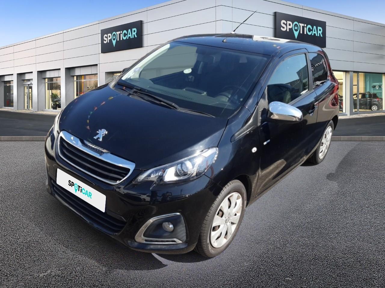 PEUGEOT PEUGEOT 108 Occasion Noir Essence sans plomb 2018