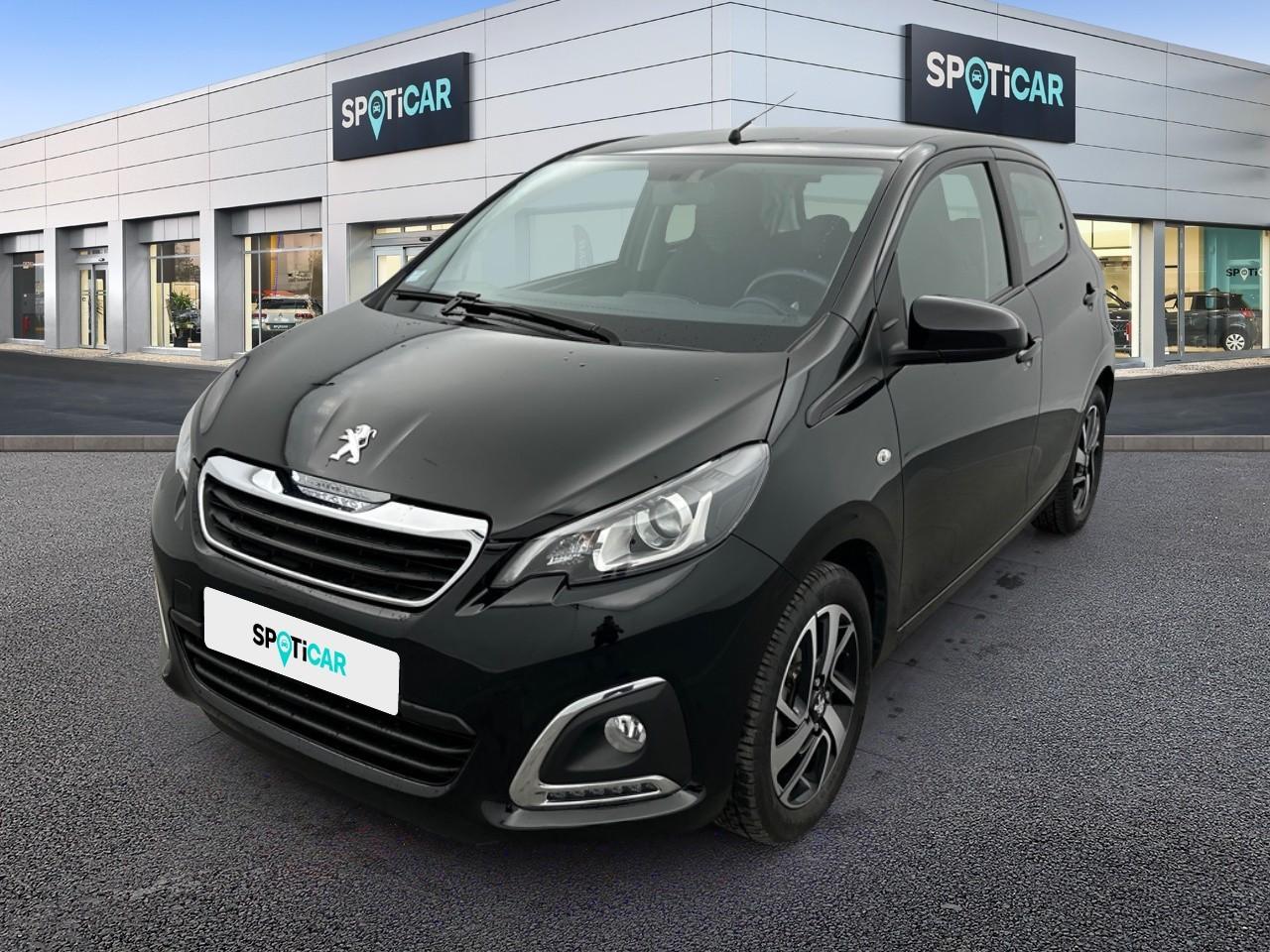PEUGEOT PEUGEOT 108 Occasion Noir Essence sans plomb 2022