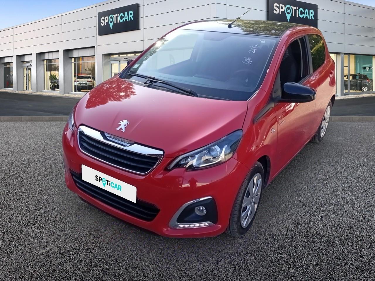PEUGEOT PEUGEOT 108 Occasion Rouge Essence sans plomb 2021