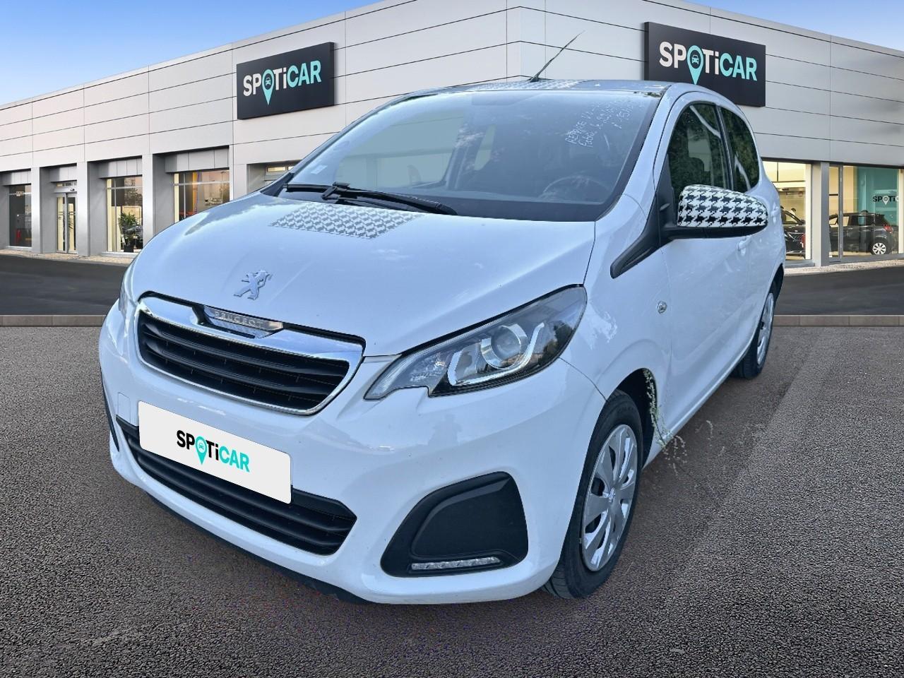 PEUGEOT PEUGEOT 108 Occasion Blanc Essence sans plomb 2015