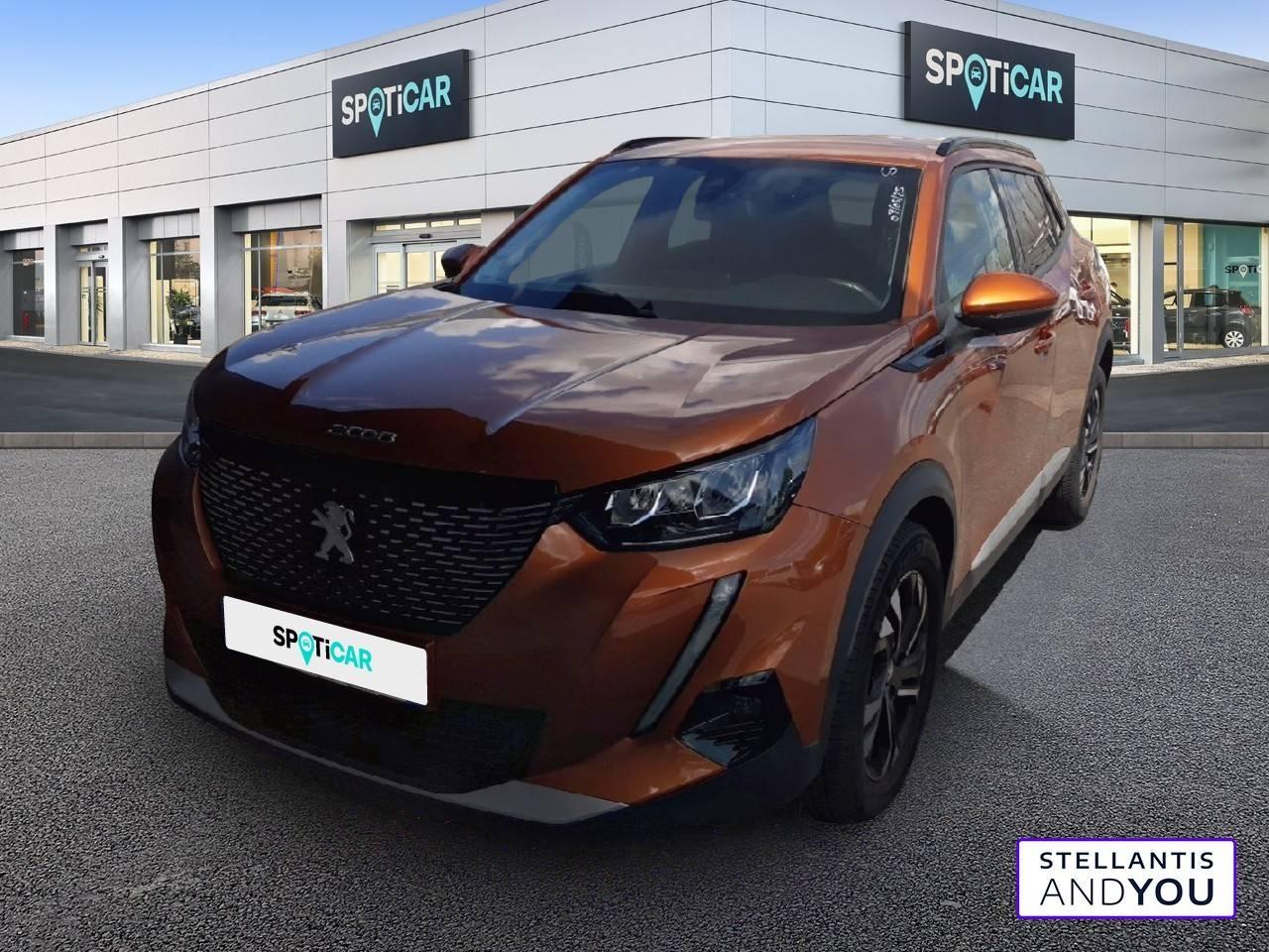 PEUGEOT PEUGEOT 2008 Occasion Orange Essence sans plomb 2021