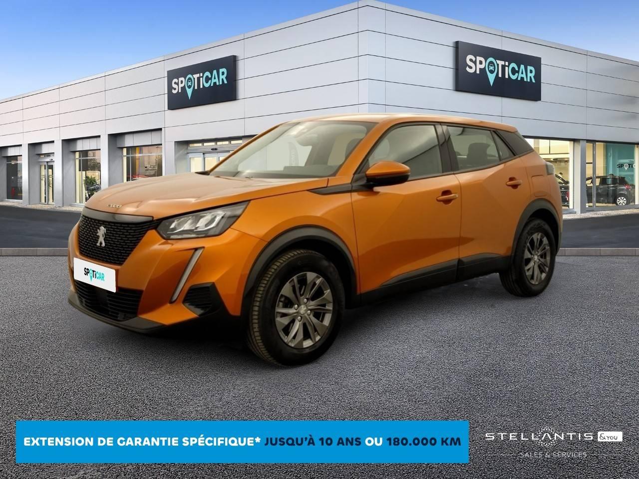 PEUGEOT PEUGEOT 2008 Occasion Orange Essence sans plomb 2021