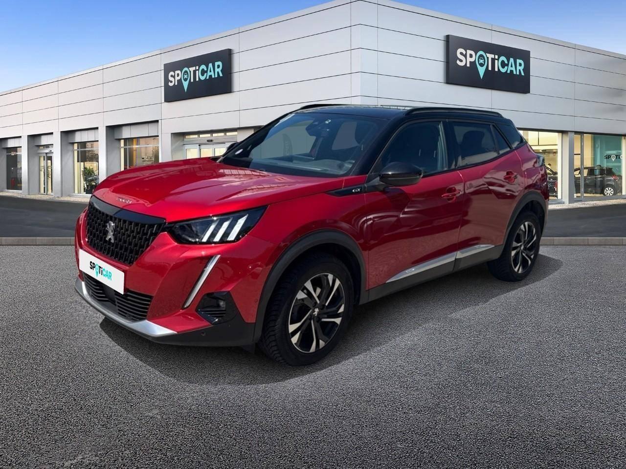 PEUGEOT PEUGEOT 2008 Occasion ROUGE Essence sans plomb 2021