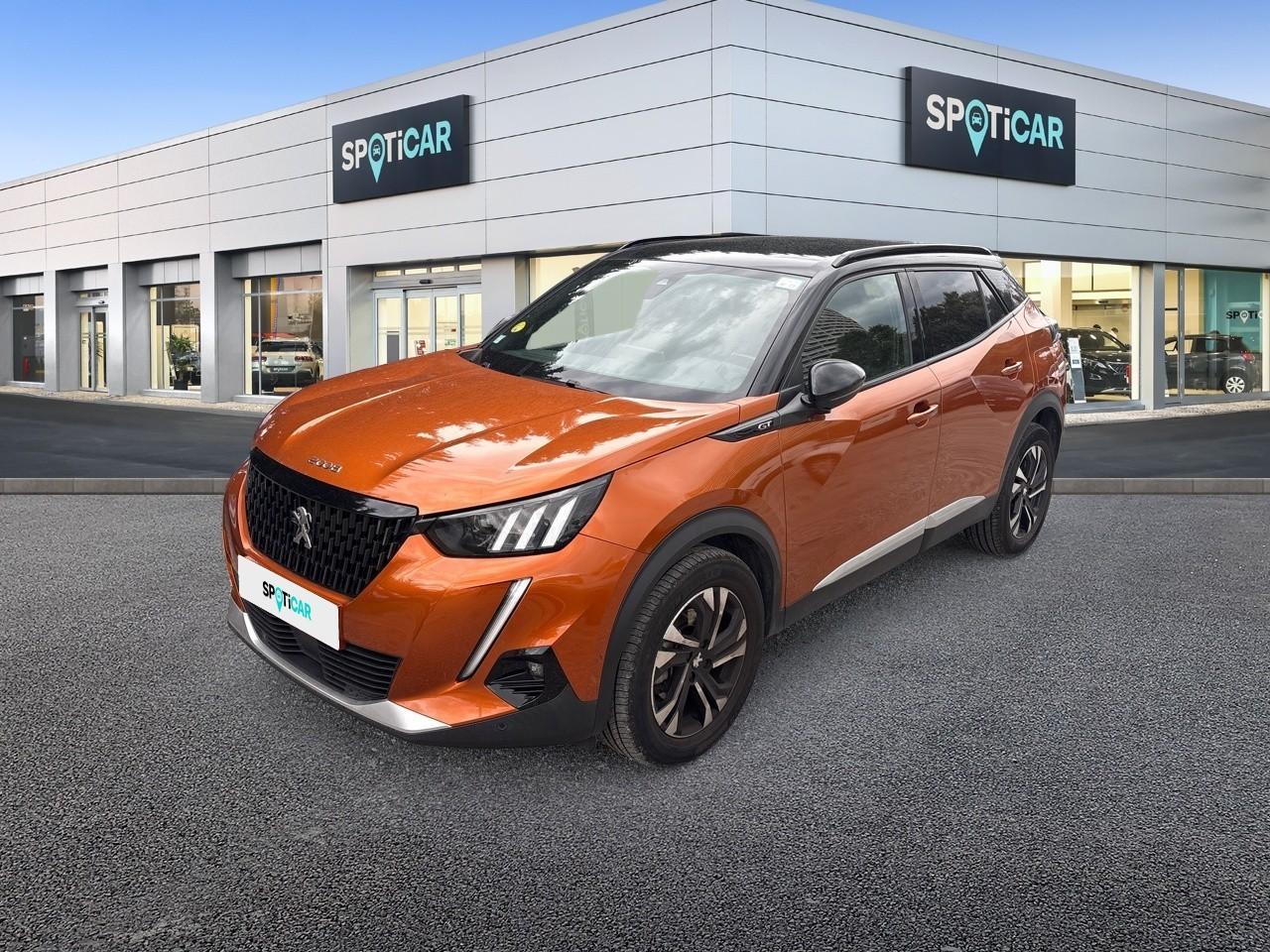 PEUGEOT PEUGEOT 2008 Occasion Orange Diesel 2021