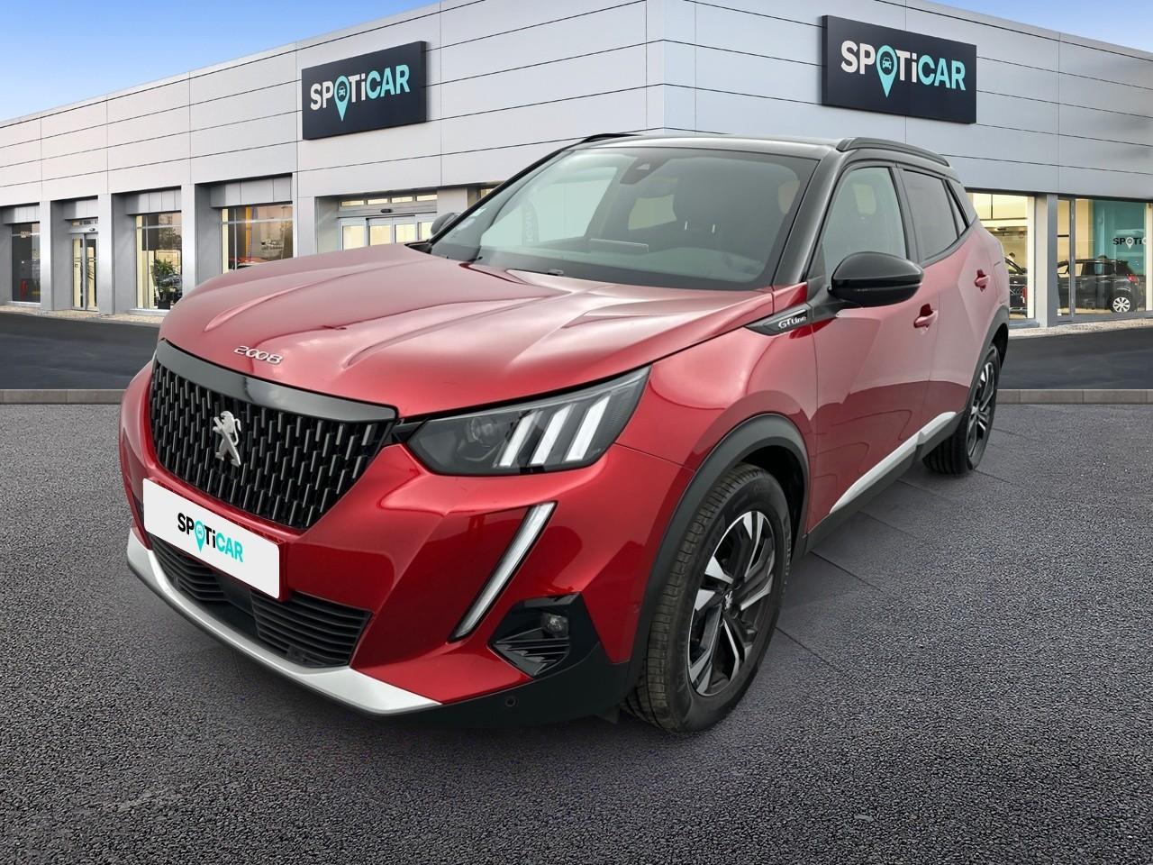 PEUGEOT PEUGEOT 2008 Occasion ROUGE Essence sans plomb 2020