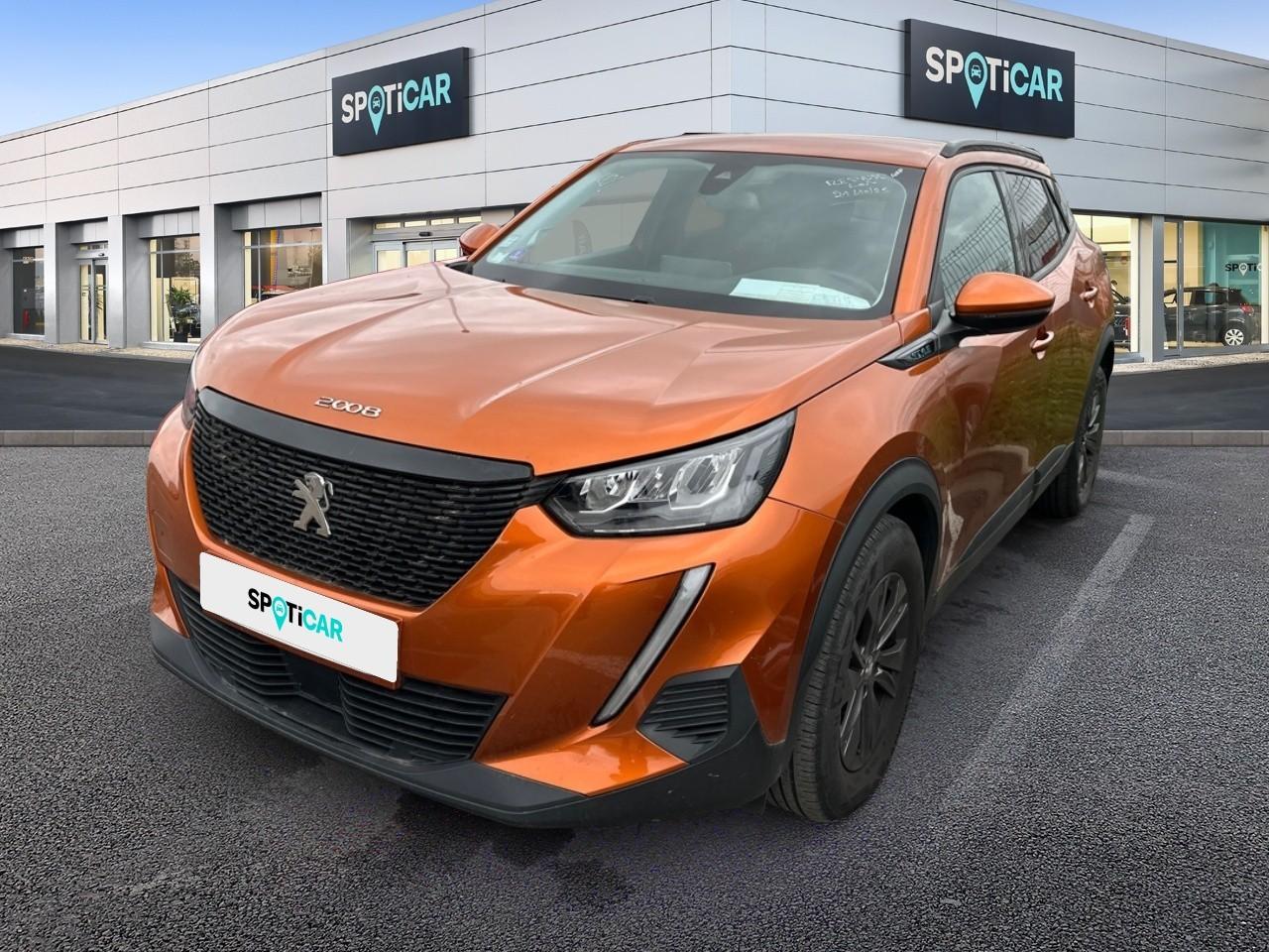 PEUGEOT PEUGEOT 2008 Occasion Orange Essence sans plomb 2021
