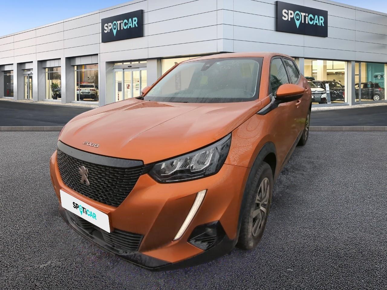 PEUGEOT PEUGEOT 2008 Occasion Orange Diesel 2021