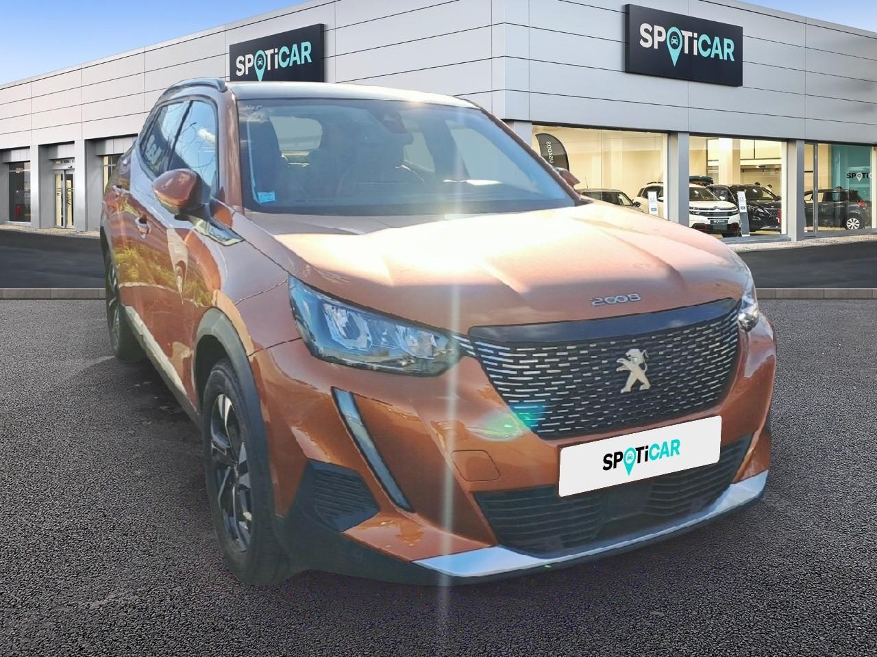 PEUGEOT PEUGEOT 2008 Occasion Orange Essence sans plomb 2020