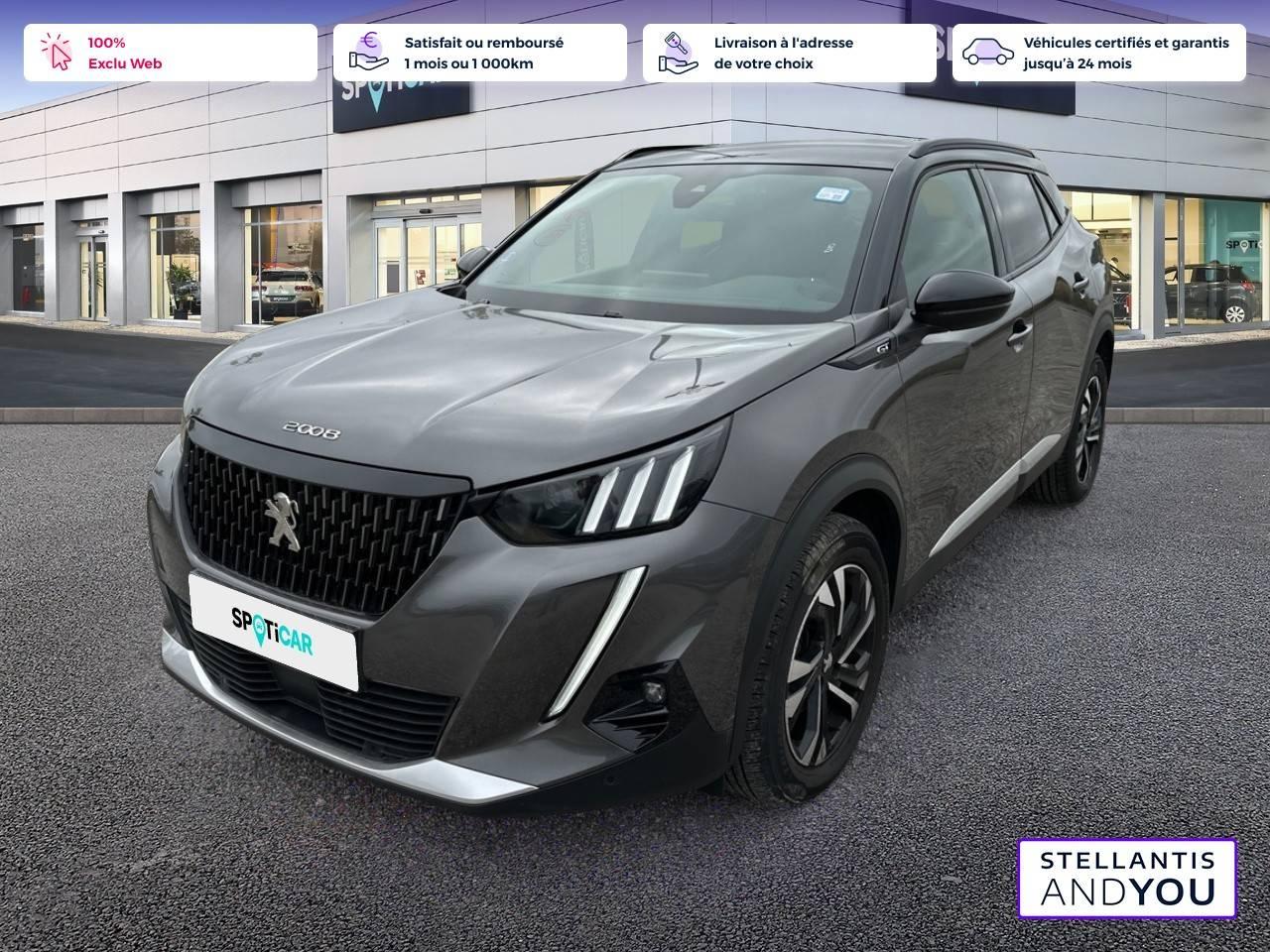 PEUGEOT PEUGEOT 2008 Occasion Gris Essence sans plomb 2022