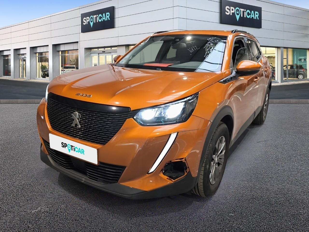 PEUGEOT PEUGEOT 2008 Occasion Orange Essence sans plomb 2021