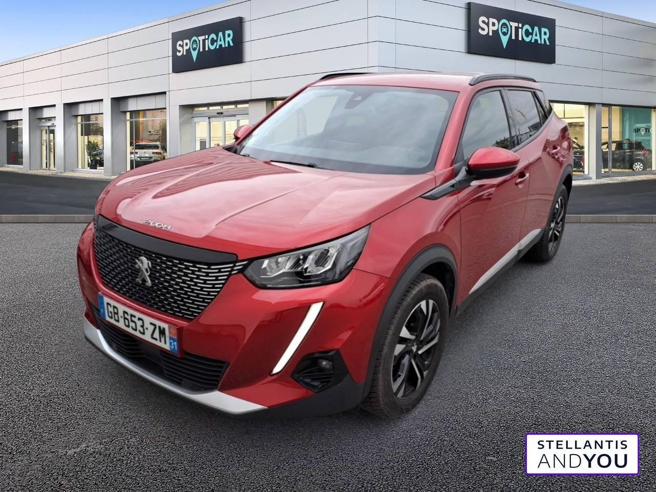 PEUGEOT PEUGEOT 2008 Occasion Rouge Diesel 2021