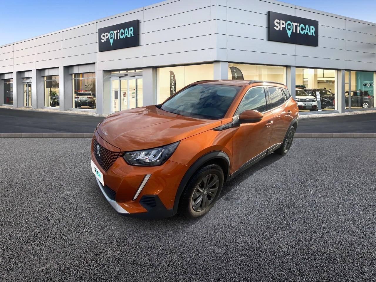 PEUGEOT PEUGEOT 2008 Occasion Orange Courant électrique 2021