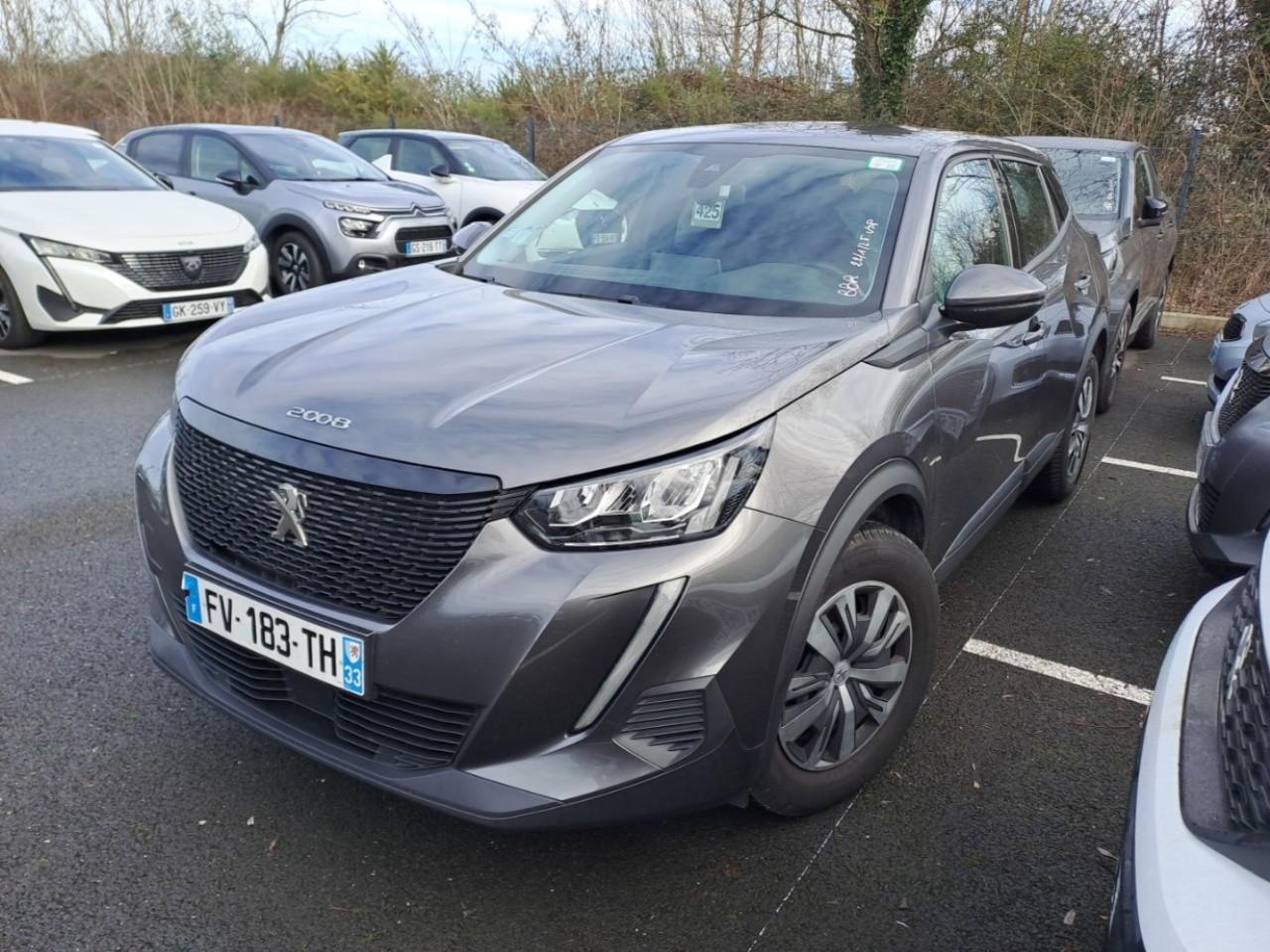 PEUGEOT PEUGEOT 2008 Occasion Gris Essence sans plomb 2020