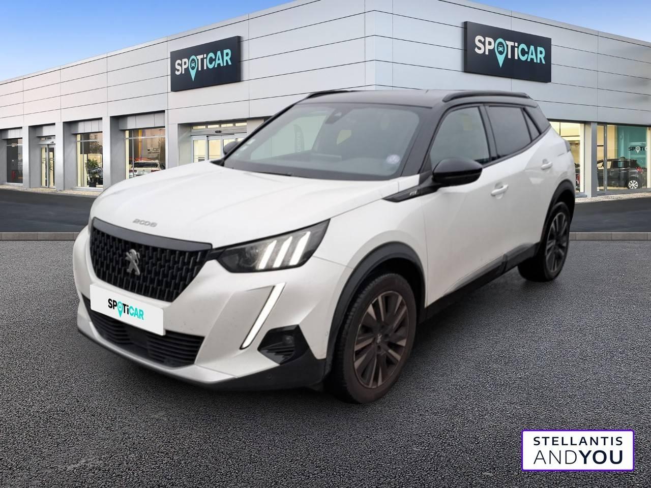 PEUGEOT PEUGEOT 2008 Occasion Blanc Essence sans plomb 2020