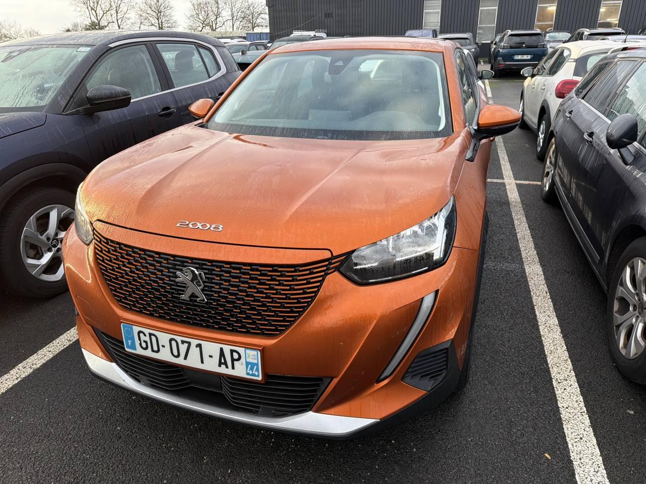 PEUGEOT PEUGEOT 2008 Occasion Orange Courant électrique 2021