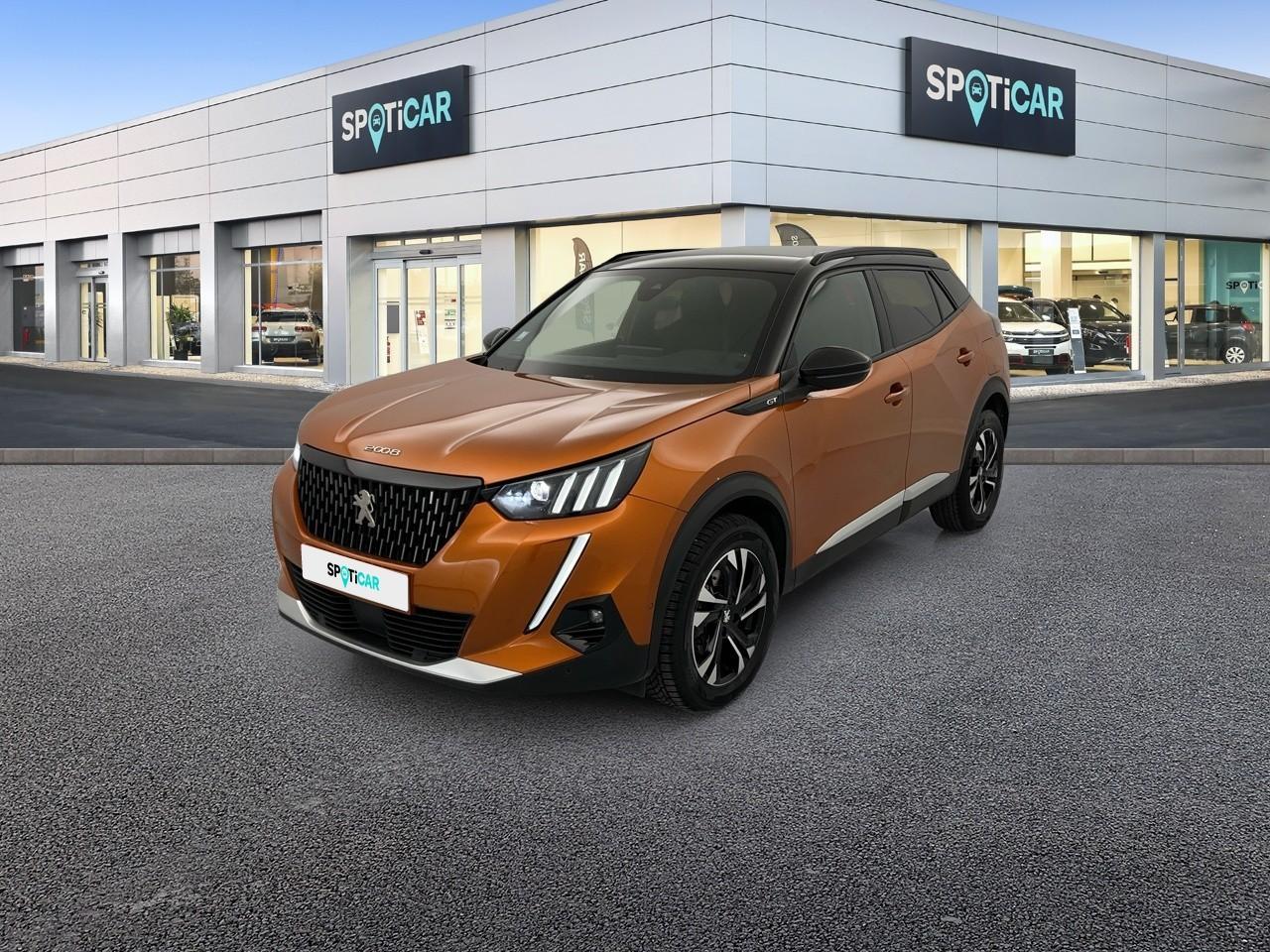 PEUGEOT PEUGEOT 2008 Occasion Orange Essence sans plomb 2022