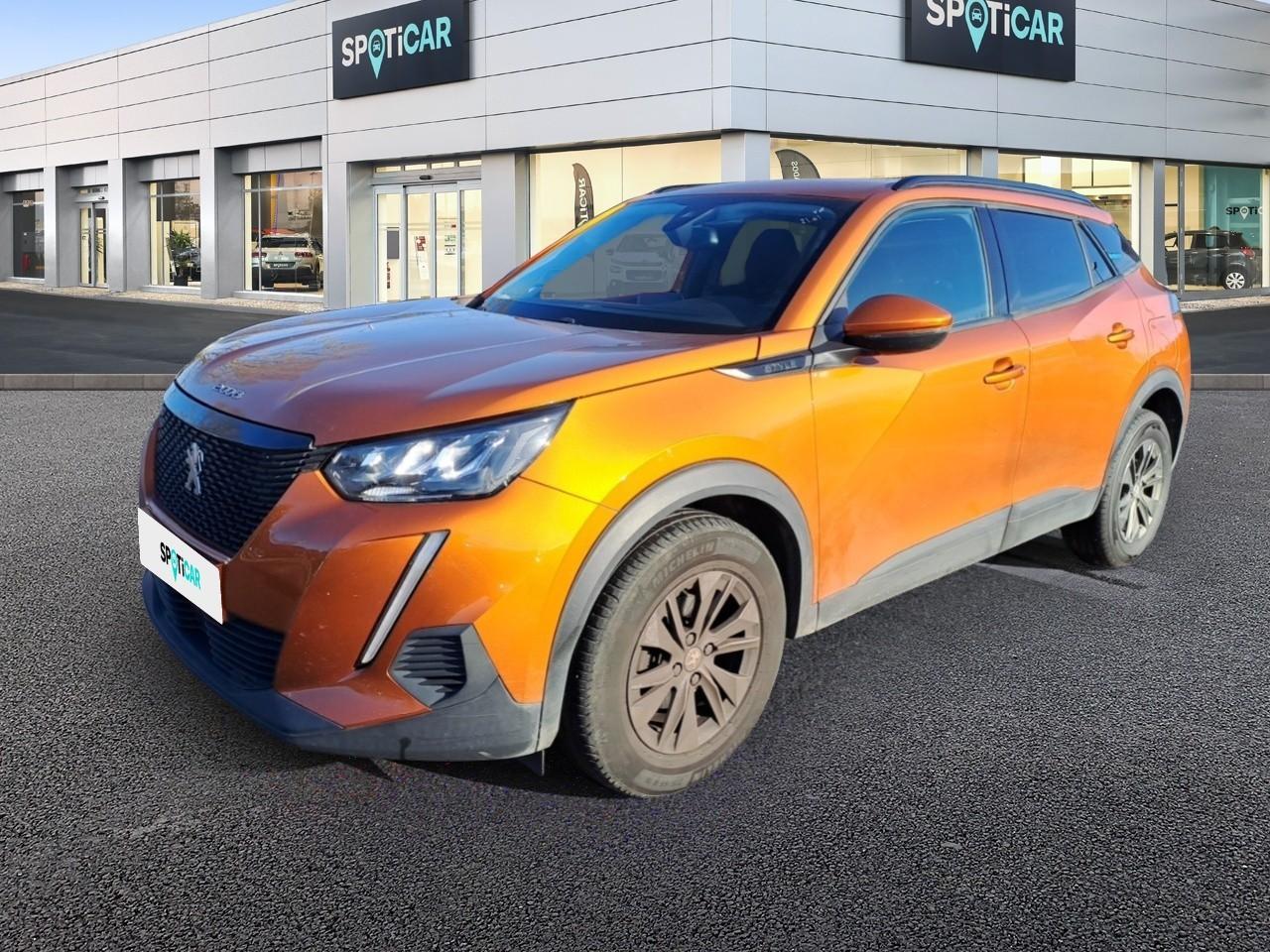 PEUGEOT PEUGEOT 2008 Occasion Orange Essence sans plomb 2021