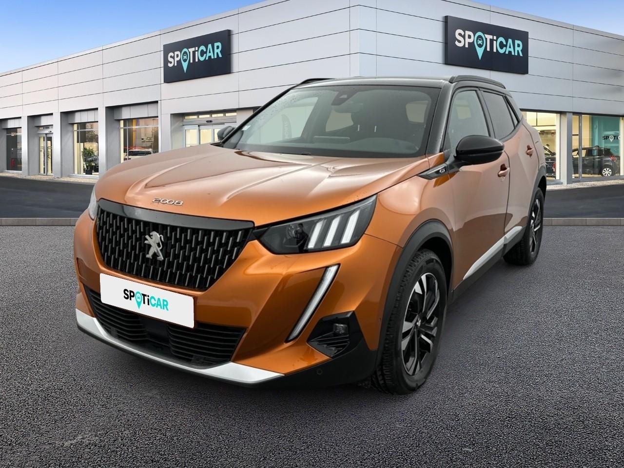 PEUGEOT PEUGEOT 2008 Occasion Orange Essence sans plomb 2021