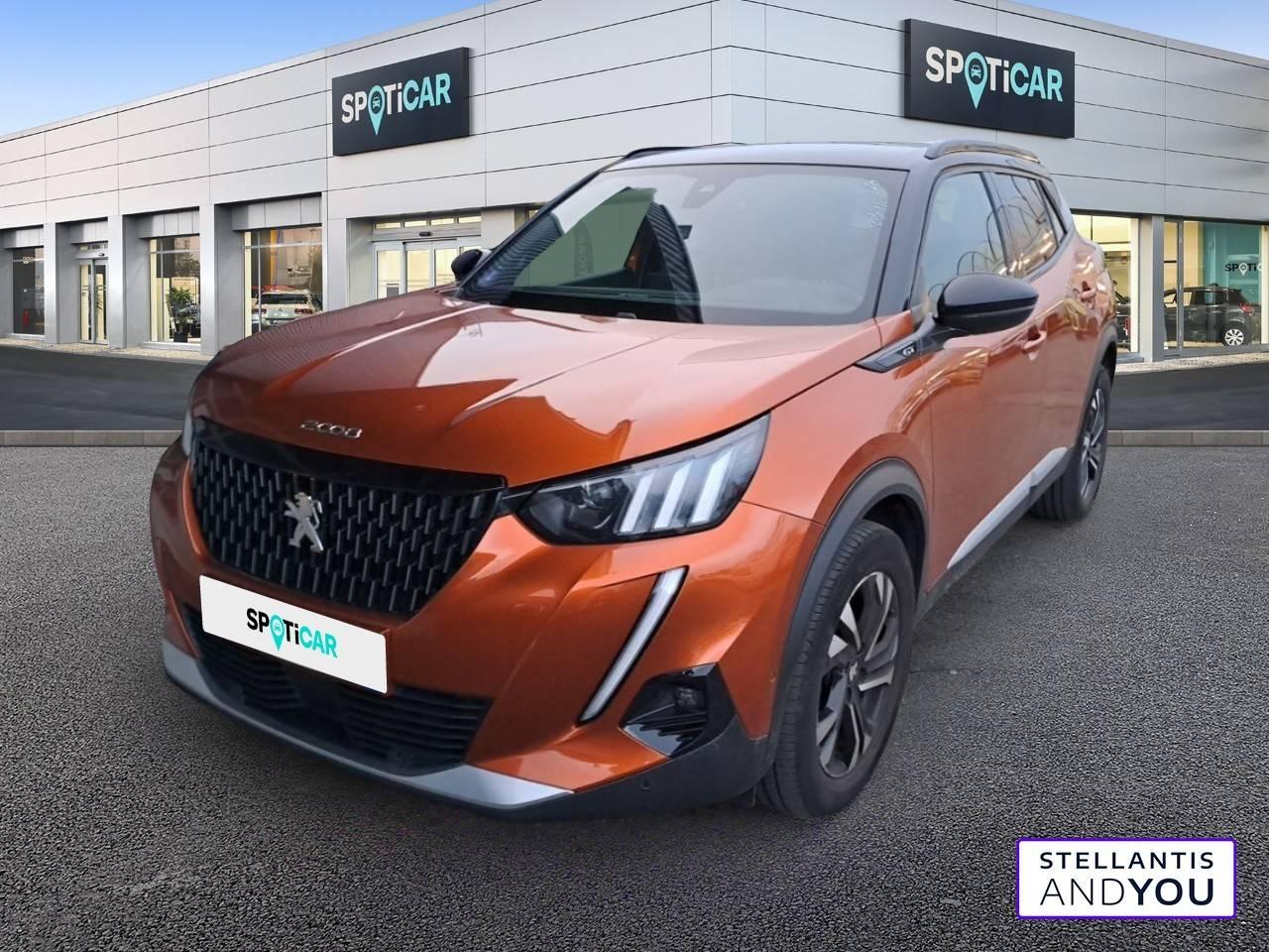 PEUGEOT PEUGEOT 2008 Occasion Orange Essence sans plomb 2021