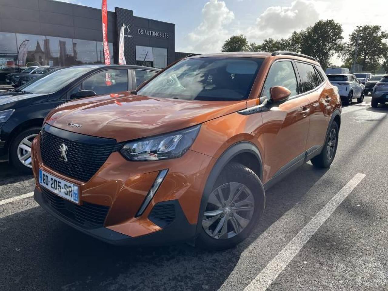 PEUGEOT PEUGEOT 2008 Occasion Orange Essence sans plomb 2021