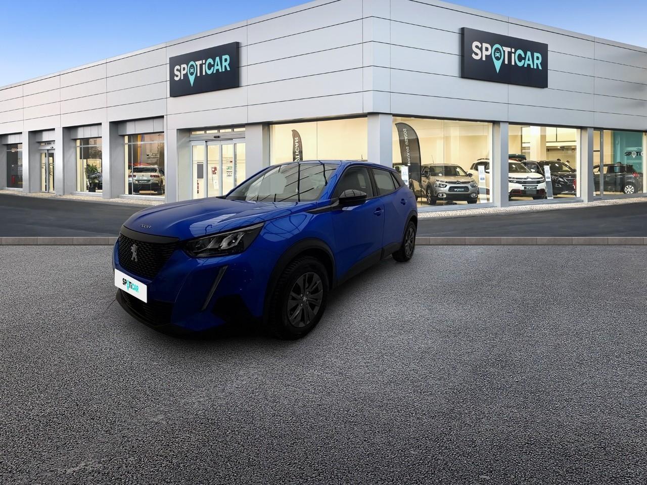 PEUGEOT PEUGEOT 2008 Occasion Bleu Essence sans plomb 2021