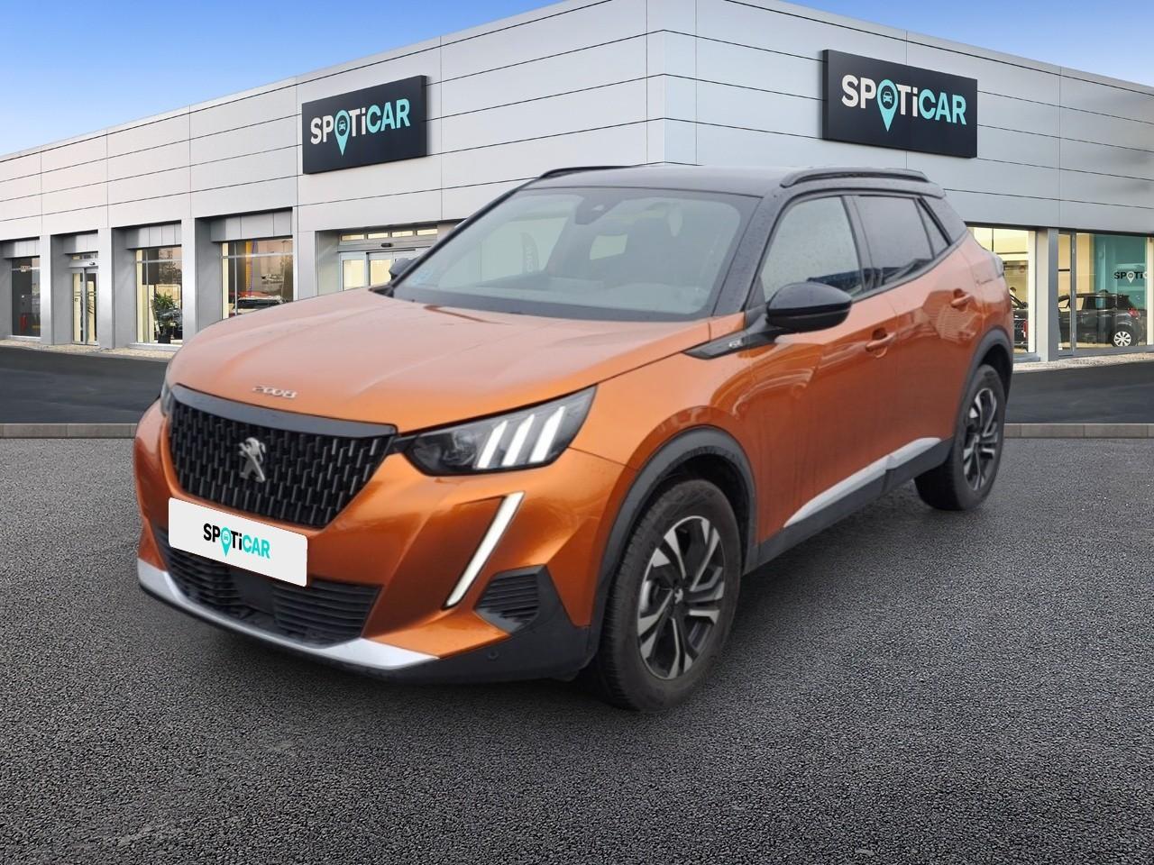 PEUGEOT PEUGEOT 2008 Occasion Orange Essence sans plomb 2022