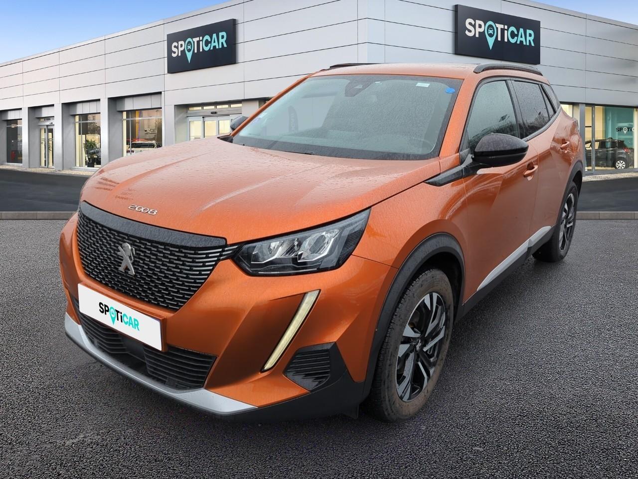 PEUGEOT PEUGEOT 2008 Occasion Orange Essence sans plomb 2021
