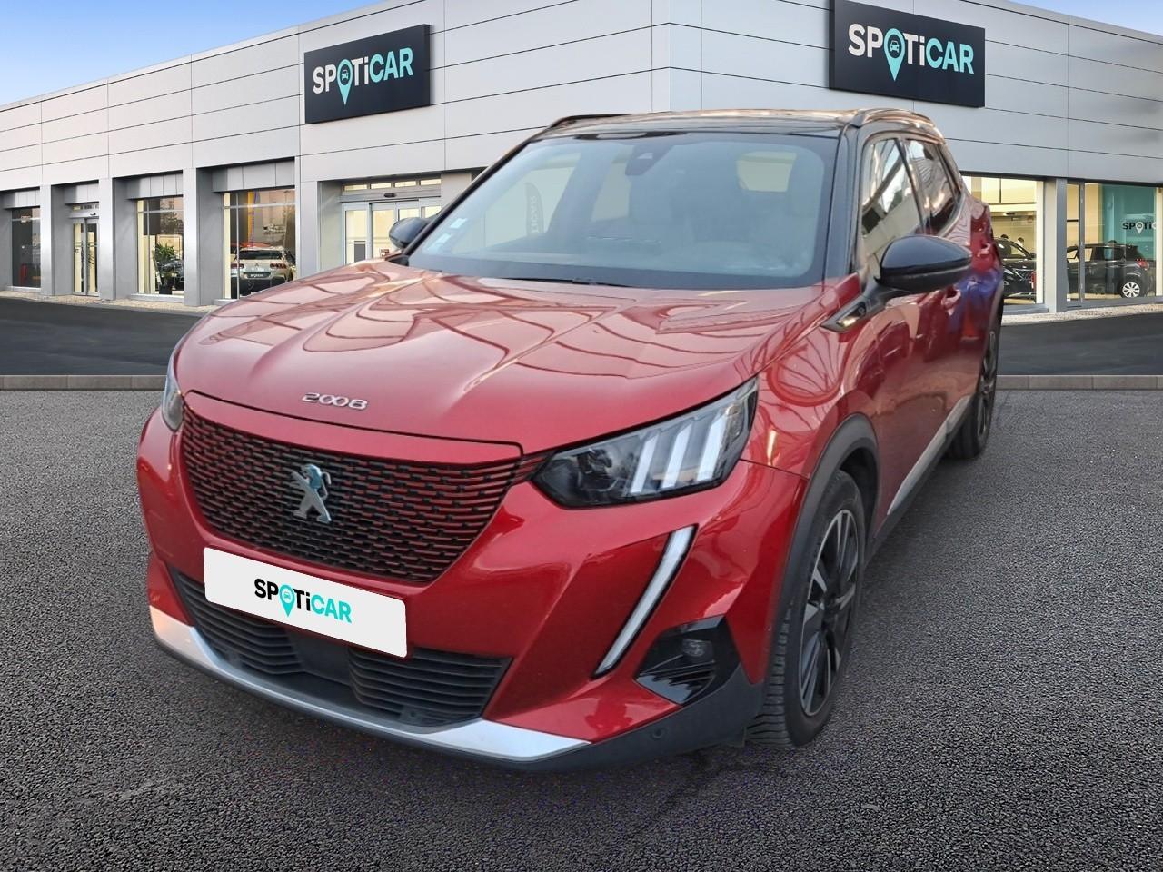 PEUGEOT PEUGEOT 2008 Occasion Rouge Courant électrique 2020