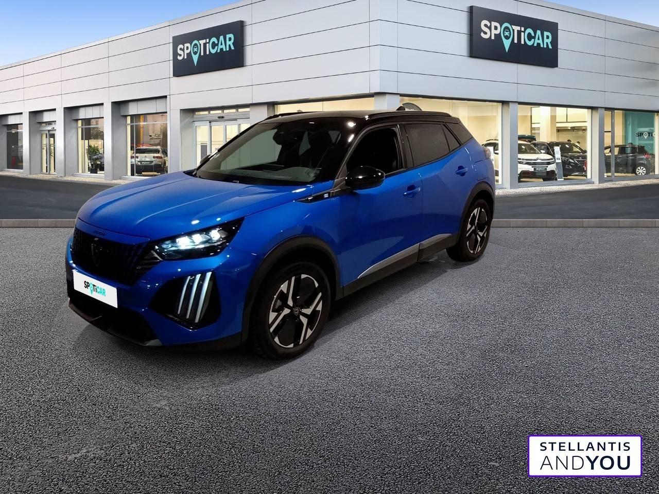 PEUGEOT PEUGEOT 2008 Occasion Bleu Courant électrique 2023