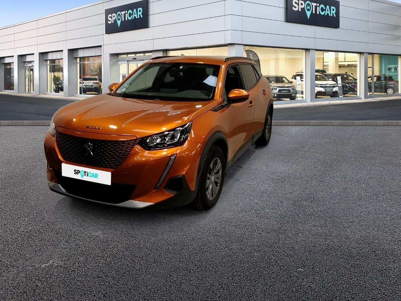 PEUGEOT PEUGEOT 2008 Occasion Orange Courant électrique 2021