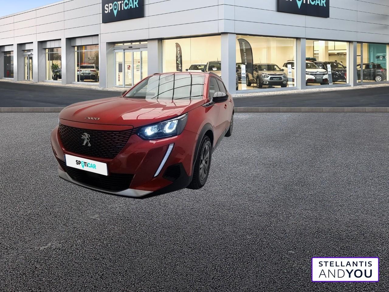 PEUGEOT PEUGEOT 2008 Occasion Rouge Courant électrique 2022