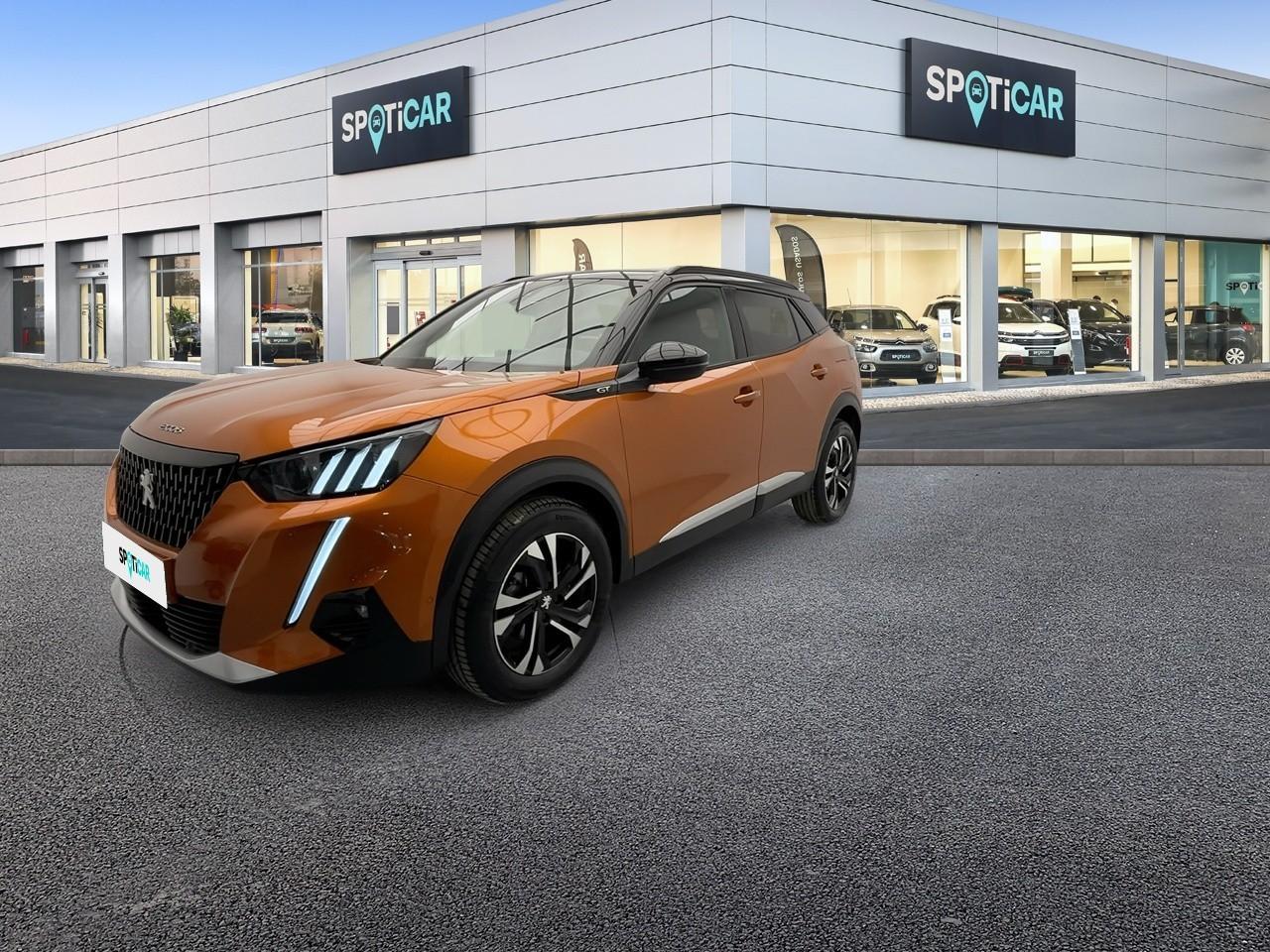 PEUGEOT PEUGEOT 2008 Occasion Orange Diesel 2021